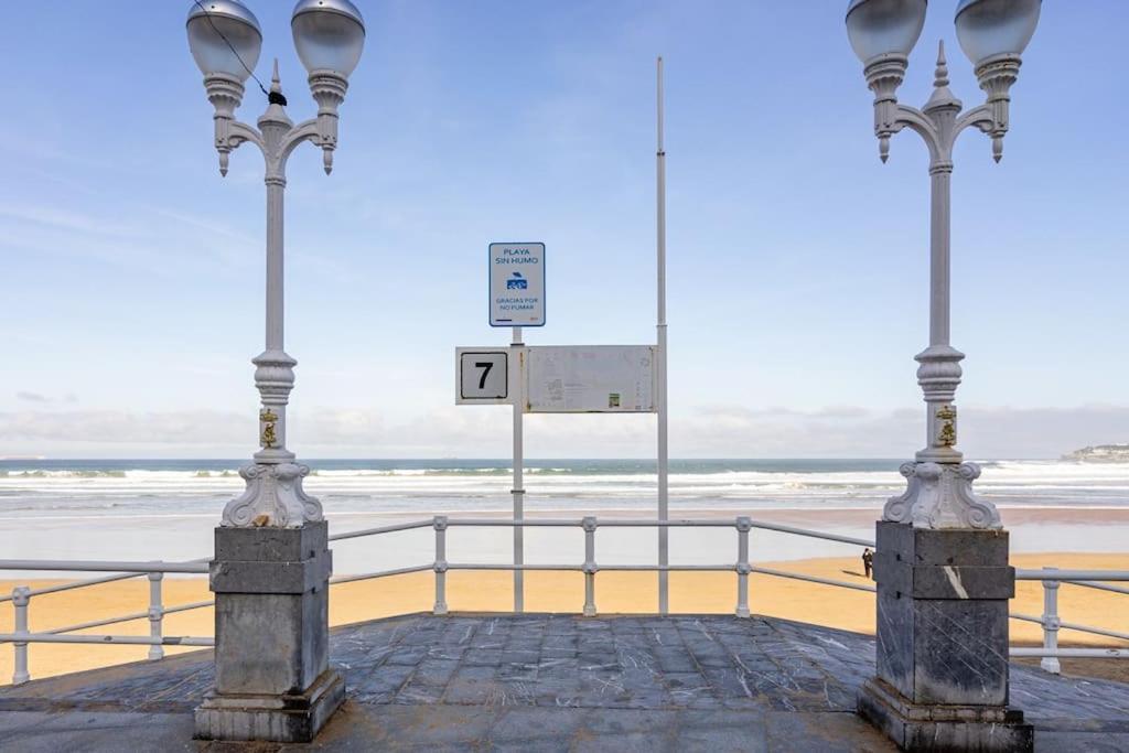 Escalera 7 Lägenhet Gijón Exteriör bild